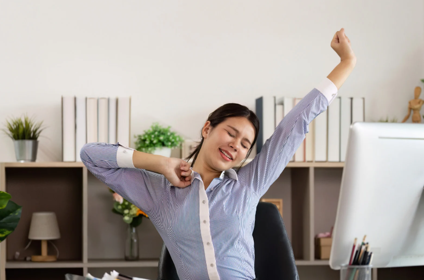 Woman relieved after receiving statutory sick pay