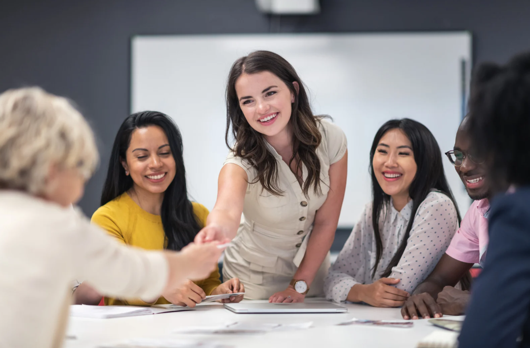 women in office setting