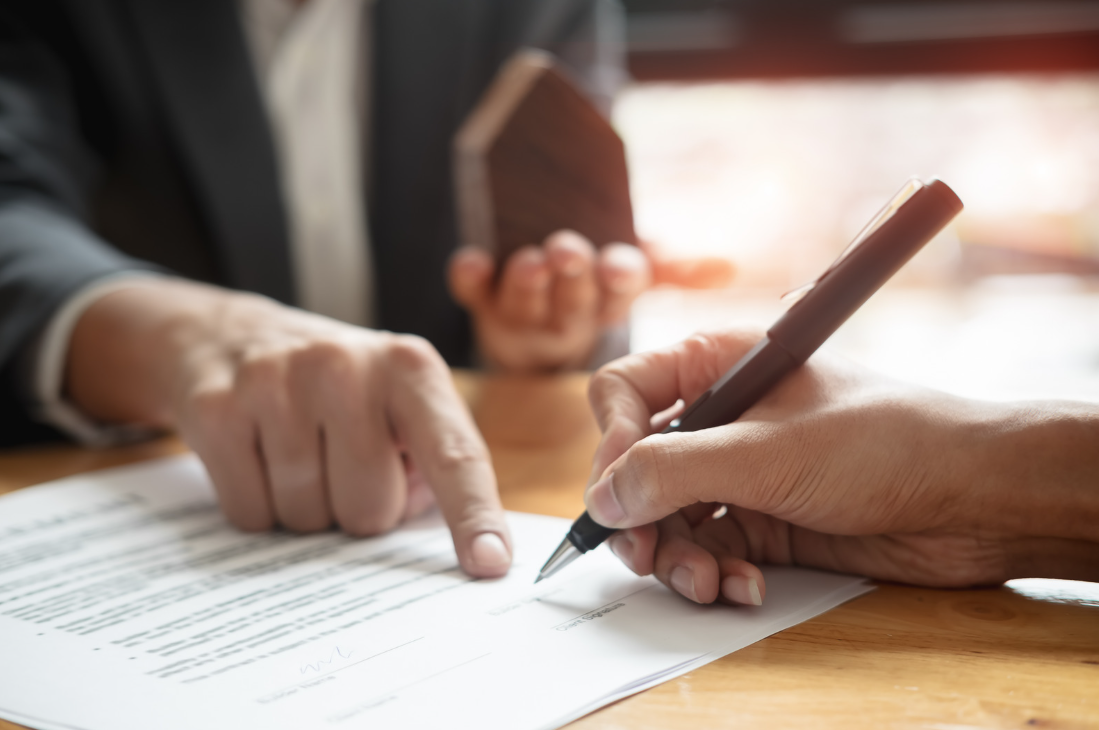 signing contract