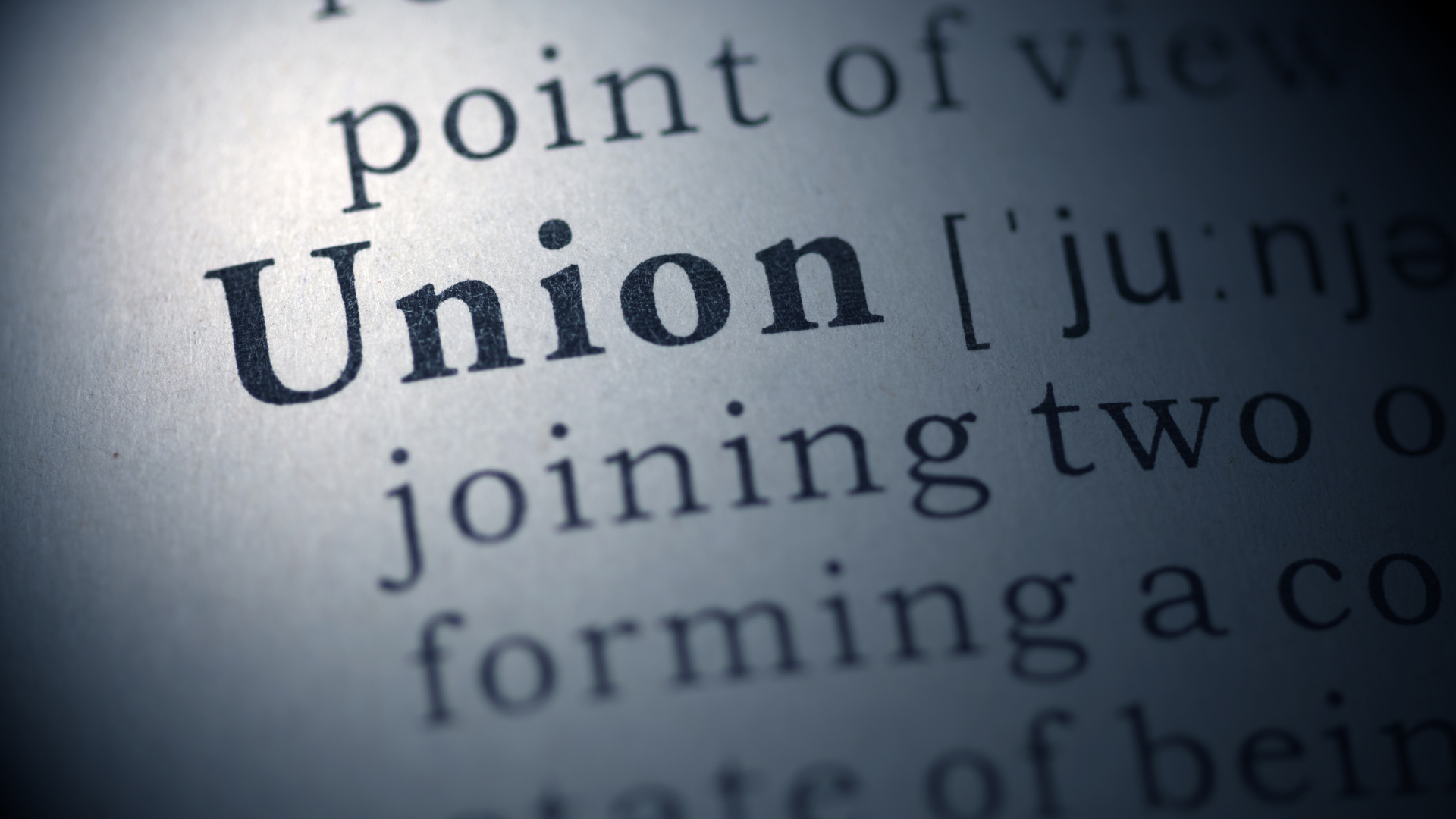 the word Union